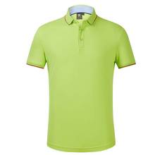 Новая мужская спортивная одежда с коротким рукавом, хлопковая мягкая быстросохнущая футболка для гольфа Pol o, футболка для гольфа, одежда для гольфа, S-4XL быстросохнущие футболки 2024 - купить недорого