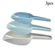 Pala de hielo de plástico para cocina, utensilios de cocina, para harina, comida, caramelo, helado, Mini pala, fiesta, Buffet, 3 uds. 2024 - compra barato