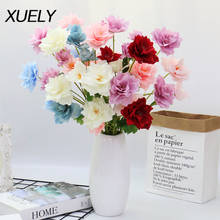 2pcs Artificial Flowers daffodil peony silk narcissus for Wedding DIY Garden home Decor Fake Flowers rose flores artificiales 2024 - buy cheap