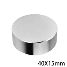 1/2/3/5PCS 40x15 mm Big Powerful Magnets 40mmx15mm Permanent Round Magnet 40x15mm Thick Neodymium Magnetic Super Strong 40*15 2024 - buy cheap