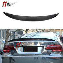Car Rear Trunk Spoiler Lip Wing for 3 Series E92 E93 Coupe 2006-2013 Back Spoilers Lid Real Carbon Fiber 2024 - buy cheap