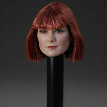 Modelo de cabeza de mujer tallada, accesorio para figura de acción de 12 pulgadas, 1/6 2024 - compra barato