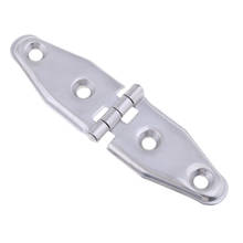 Stainless Steel Marine Boat Door Cabin Stamp Strap Hinge Cabinet 4 Inch X1.25 Inch 2024 - buy cheap