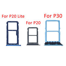 Adaptador de bandeja de tarjeta Micro SD / Sim para HuaWei P20 lite Pro P30 Pro Lite, soporte de conector, lector de ranura, piezas de contenedor 2024 - compra barato