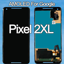 Pantalla táctil LCD Amoled 100% Original para Google Pixel 2 XL, montaje de digitalizador, piezas de repuesto 2024 - compra barato
