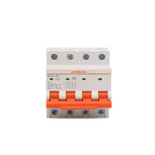 Interruptor principal con función 4P DZ47, disyuntor en mini disyuntor eléctrico MCB, 415VAC, 16A, 20A, 25A, 32A, 40A, 50A, 63A, la mejor 2024 - compra barato