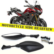 Motocicleta Side Rearview Espelhos Retrovisores Para YAMAHA MT-01 MT-03 MT-07 MT-09 MT-10 MT01 MT03 660 MT 07 09MT Tracer MT10 MT 2024 - compre barato