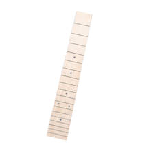 Maple Ukulele Fingerboard Fretboard Luthier Tool Replacement Parts Black Point 2024 - buy cheap