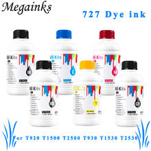 Tinta de tinte de 6 colores, 250ML, para impresora HP T610, T770, T790, T1100, T1120, T1200, T1300, T920, T1500, T2500, T930, T1530, T2530 2024 - compra barato