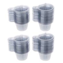 200Pcs 40ML Plastic Disposable Dispensing Cup Epoxy Resin Mixing Cups Resin Dispenser For DIY Epoxy Resin Jewelry Making 2024 - buy cheap