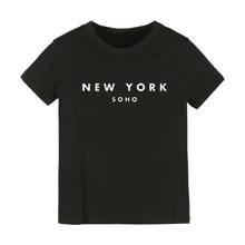 Camiseta infantil estampada york, camiseta para meninos e meninas roupas para crianças pequenas engraçadas 2024 - compre barato