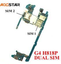 Aogstar разблокирована для G4 плат мобильная электронная панель материнская плата 32 ГБ для LG G4 H818P две sim-карты материнская плата с OS 6,0 2024 - купить недорого