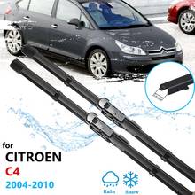 Escobillas de limpiaparabrisas para Citroen C4, Pallas, Triomphe, Quatre, 2004 ~ 2010, accesorios para coche, 2005, 2006, 2007, 2008 2024 - compra barato