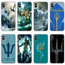God of the sea poseidon чехол для iPhone 11 Pro XS Max XR X 8 7 6 6S Plus 5 5S SE 4S 4 iPod Touch чехол 2024 - купить недорого