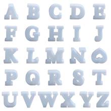 26 Pcs/Set Letter Decorations Silicone Mould DIY Crafts Jewelry Making Tool English Alphabet Crystal Epoxy  D21 20 Dropshippig 2024 - buy cheap