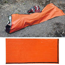 Saco de dormir de emergencia para exteriores, equipo de protección solar de 210x90cm, Material PE 2024 - compra barato