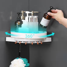 Canto banheiro organizador prateleira shampoo titular wc acessórios chuveiro pendurado cesta fixado na parede da cozinha tempero rack de armazenamento 2024 - compre barato