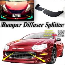 Car Splitter Diffuser Bumper Canard Lip For Chrysler Concorde Tuning Body Kit / Front Deflector Car Reduce Refit Fin Chin 2024 - buy cheap