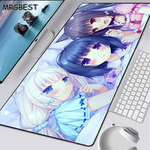 MRGBEST Cute Girl Anime "Chocolate and Vanilla 3" Game Large Xxl Non-slip Rubber Mouse Pad Laptop Keyboard Desk Mat for Nekopara 2024 - buy cheap