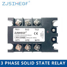 ZJSIHEGF Three Phase JGX-3 4825DA  Solid State Relay SSR With For 3phase Heat Sink 25A 3-32VDC 24-480AAC 2024 - buy cheap