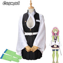 Anime Demon Slayer Kimetsu no Yaiba Kanroji Mitsuri Cosplay Costume Battle Suit Team Uniform Halloween Outfit For Women Men New 2024 - buy cheap