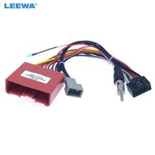 LEEWA 5set Car Navi Radio 16PIN Adaptor Power Cable For Mazda 2/3/6 Ruiyi Audio Stereo 16Pin Wiring Harness #CA4239 2024 - buy cheap