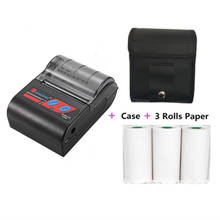 58mm Portable Printer Mobile thermal printer USB+Bluetooth support android and ios 2024 - buy cheap