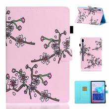 Funda para tableta Samsung Galaxy Tab S6 T860 T865 10,5 "2019 niños dibujos animados PU cuero silicona soporte inteligente Funda + bolígrafo 2024 - compra barato