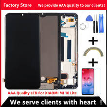 2400*1080 AAA Quality AMOLED For Xiaomi Mi 10 Lite LCD With Frame Display Screen For Xiaomi Mi10 Lite AMOLED Screen Display 2024 - buy cheap