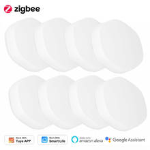 1-5 pces tuya zigbee interruptor sem fio inteligente controlador multi-cena ligação 3 modo de toque smartlife app controle google casa alexa 2024 - compre barato