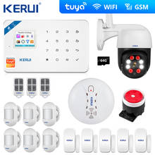 KERUI Tuya W181 WIFI GSM Home Burglar Security Alarm System  Wireless 2MP Camera GSM Alarm System 2024 - buy cheap