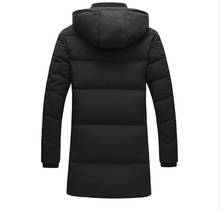 new arrival high quality long desinge warm with hood -20 degrees down jacket obese plus size XL-5XL 6XL 7XL 8XL 2024 - buy cheap