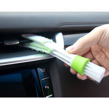 Car Air Conditioning Outlet Dashboard Double Headed Cleaning Brush Car dust Interior Brush Wash Brush car Car Cleaning Brush 2024 - buy cheap