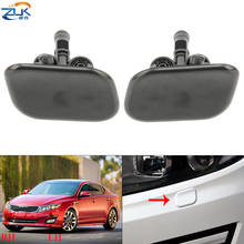 ZUK Front Bumper Headlight Headlamp Washer Nozzle Cover Water Sprayer+Lid Cap Case For KIA K5 / Optima (TF) Faeclift 2014 2015 2024 - buy cheap