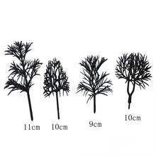 20PCS Ho Scale Plastic Miniature Model Trees For Building Trains Railroad Wargame Layout Scenery Landscape Diorama Accessories 2024 - buy cheap