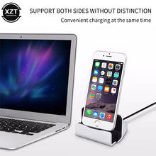 2-in-1 USB Cable Data Phone Charger Dock Stand Station Type-c Fast Charging for iPhone X XS Max XR Samsung Huawei Desktop Cradle 2024 - buy cheap