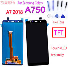 6” Display for Samsung Galaxy A7 2018 A750 SM-A750F A750F A750 A750F/DS LCD Display Touch Screen Digitizer Assembly Free Tools 2024 - buy cheap