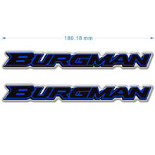 Для Suzuki Burgman 125 200 400 650 эмблема значок Логотип наклейка комплект наклейки для скутеров мотоцикл 2015 2016 2017 2018 2019 2020 2024 - купить недорого