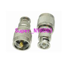 10pcs Conversion Adapter PL259 UHF male to BNC male Plug RF connector for Antenna 2024 - buy cheap