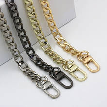 Long 120cm/100cm /110cm Metal Purse Chain Strap Handle Handle Replacement For Handbag Shoulder Bag 5 Color Bag Strap Chain Belt 2024 - buy cheap