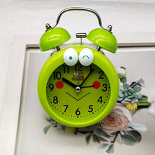 Cute Cartoon Mute Alarm Clocks Children Bedside Night Light Lamps Alarm Clock, Home Desktop Digital Clock Decoration Ornaments 2024 - buy cheap