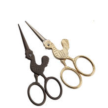 Manual DIY tools Chinese Zodiac Chicken Shape Vintage Tailor Scissors Stainless Steel professional craft  fabric tailor scissors 2024 - buy cheap