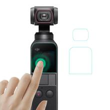 Película protetora de tela para dji osmo pocket 2, película temperada 9h, acessórios para capa gimbal 2024 - compre barato