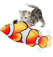 3D игрушка для кошек в форме рыбы, интерактивные подарки, игрушки для рыбы, кошачий котик, мягкая подушка, кукла, имитация рыбы, игрушка для питомца 2024 - купить недорого