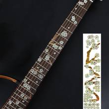 Guitar Sticker Fretboard Inlay Decals Electric Guitar Bass Fingerboard Stickers Guitar Decals Decoration Guitarra Accessories 2024 - buy cheap