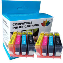 8x Cartuchos de Tinta Compatíveis para hp 3520 5510 5520 Photosmart 3070A C309 C410 B109 B110 Impressora jato de tinta hp 364 XL 2024 - compre barato