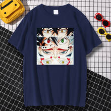 Camiseta masculina anime one punch, camiseta de desenho animado japonês para homens, camiseta largo da moda, sintética, roupa de rua respirável 2024 - compre barato