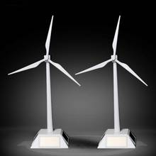 Solar Powered Windmill Model Building Kit Kids DIY Pinwheel for Children Gift R7RB 2024 - buy cheap