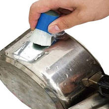 Y079 escova de limpeza em aço inoxidável 1 pc vara mágica metal ferrugem removedor limpeza vara escova lavagem pote cozinha cozinhar ferramentas 2024 - compre barato