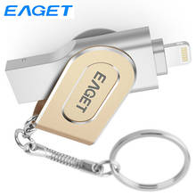 Eaget Lightning® USB 3.0 Flash Drive 128GB Pen Drive 64GB Apple® MFI Certified Pendrive Memory Stick For iPhone iPad iPod I80 2024 - buy cheap